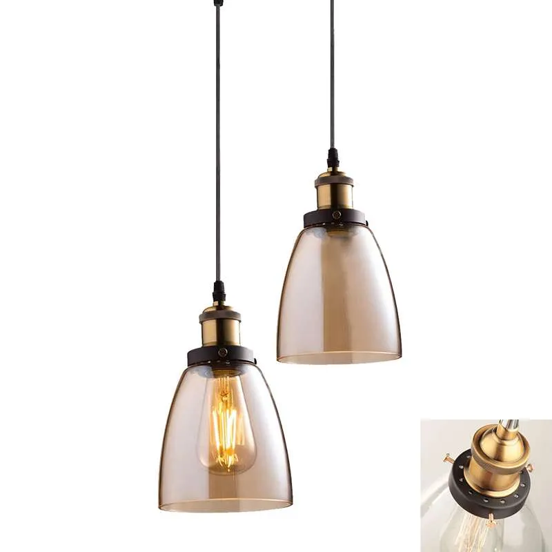 Moderner E27 Leuchte Glas für Pendelleuchte Hängelampe~2602