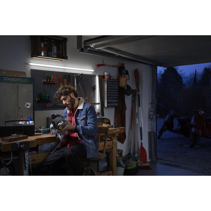 OSRAM LED Switch Batten Lichtleiste / Unterbauleuchte, 90cm, 10W, 1100lm, 3000K, Warmweiß