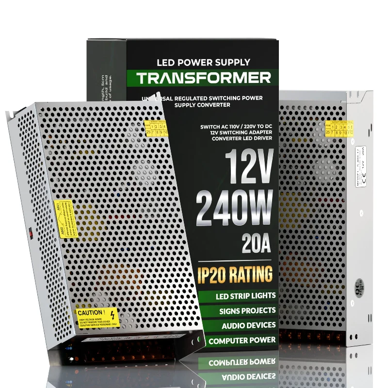 12V LED Netzteil Trafo – IP20 & IP67 DC Netzteil ~2563
