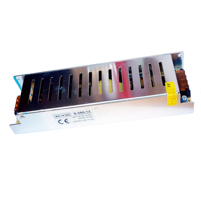 12V LED Trafo 250W Schaltnetzteil für LED Streifen & Panels~2515