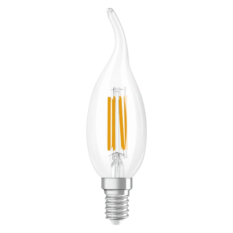 OSRAM LED Lampe LED Retrofit CLASSIC BA DIM 4W 827 Clear E14, 470 lm, 2700 K, Warmweiß