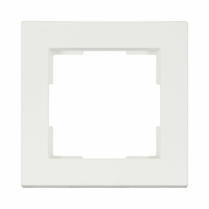 ION | Abdeckrahmen 1-fach | Matt Alpinweiß | V1-Serie