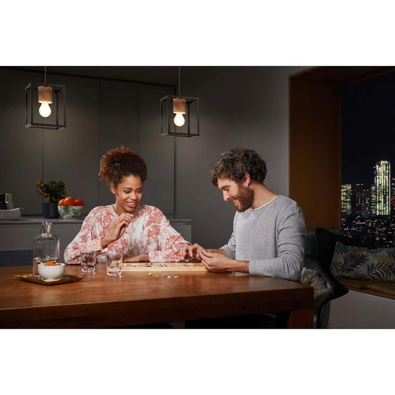 OSRAM DECOR Nairobi Pendelleuchte, schwarz, E27-Sockel