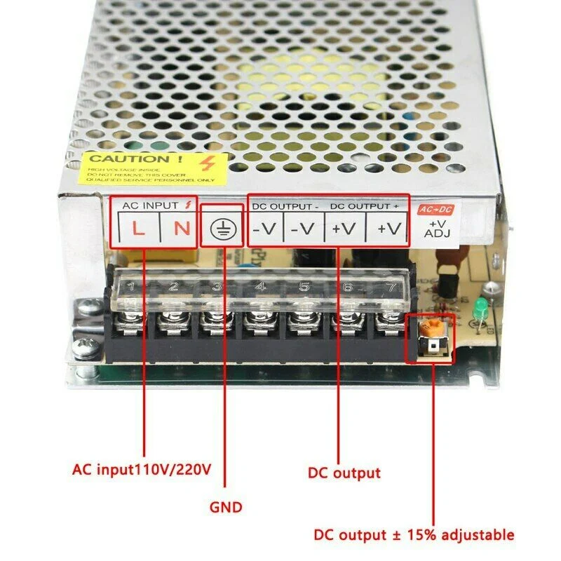 DC 24V 400W Schaltnetzteil - AC 110V/220V für LED-Streifen ~2443