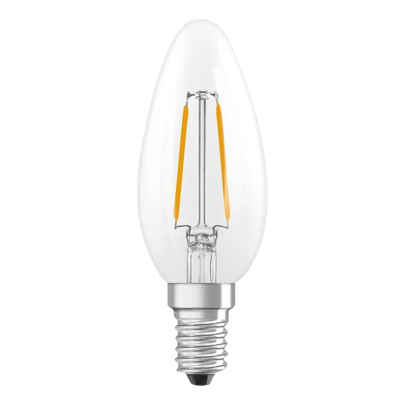 OSRAM Retrofit Classic B LED Lampe Kerzenform (ex 25W) 2,5W / 4000K Kaltweiß E14