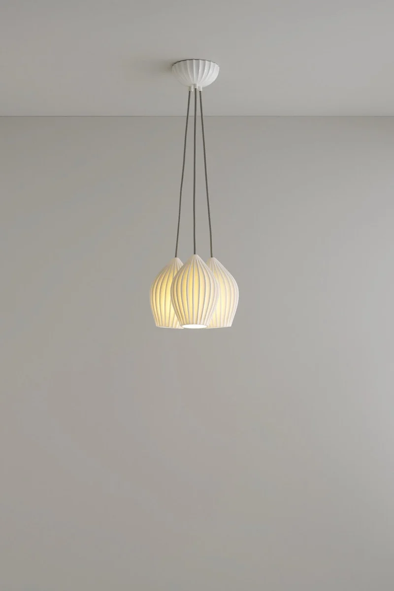 Fin Pendant Grouping of 3