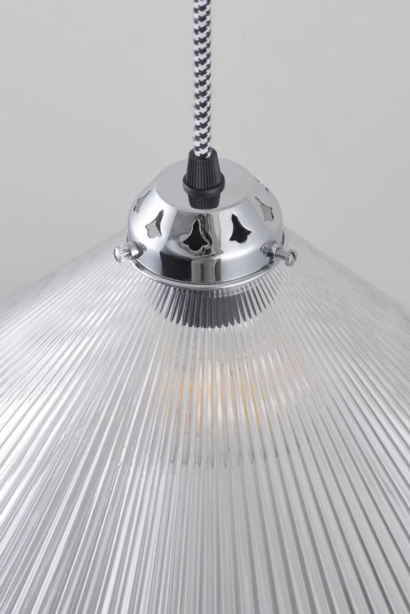 Conical Prismatic Rise & Fall Pendant