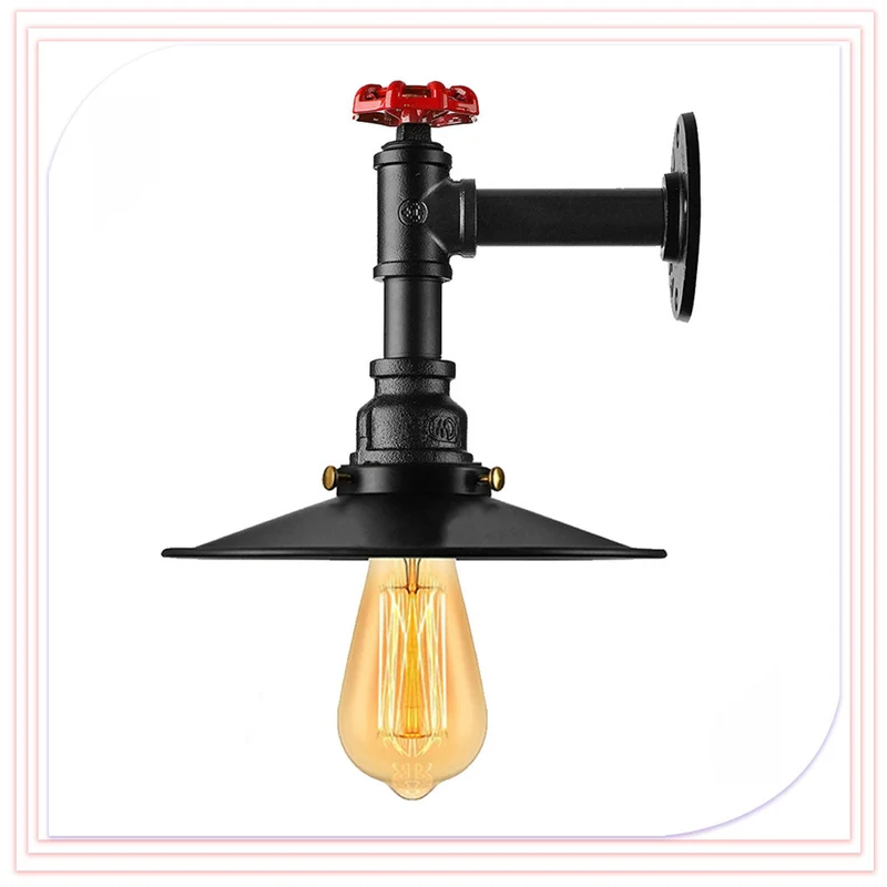 Vintage Wandlampe Retro Wandleuchte Metall E27 LED~2333