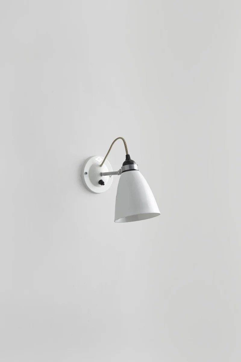 Hector Medium Dome Wall Light Switched