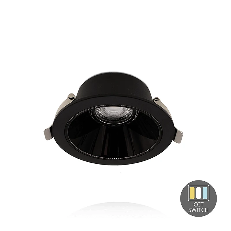 LED-DOWNLIGHT | KERBER | CCT-SCHALTER | Ø145MM | 16W | SCHWARZ