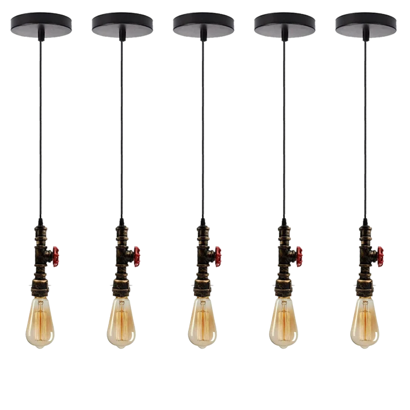 Vintage LED Modern Deckenpendelleuchte für Wohnräume~2381