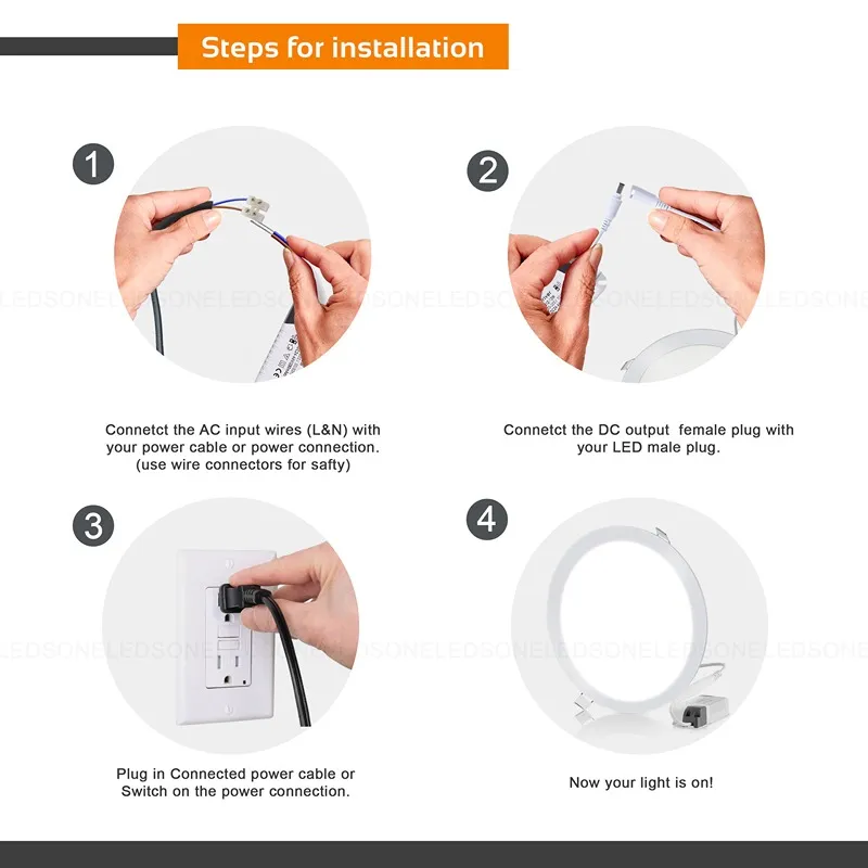 LEDSONE LED Treiber 24-36W - Konstantstrom 300mA ~2426