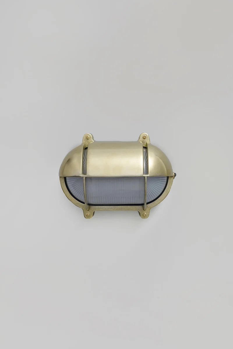 Oval Brass Bulkhead 7434