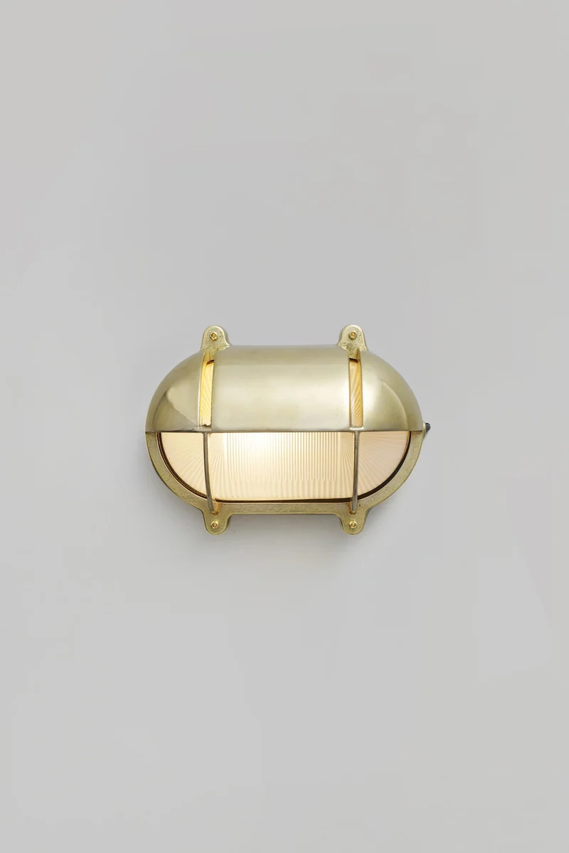 Oval Brass Bulkhead 7434