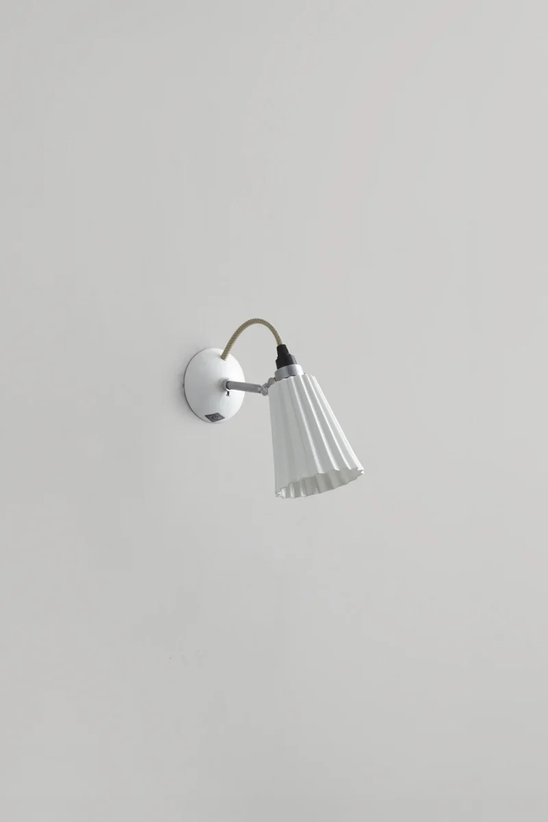 Hector Pleat Small Wall Light