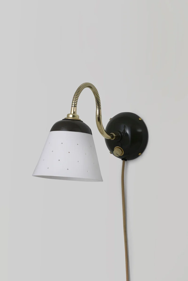 Alma Wall Light with Dimmer, Cable & Plug