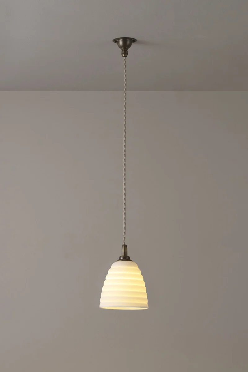 Antique Brass Bibendum Pendant
