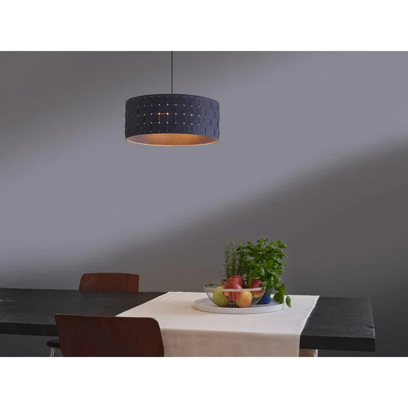 OSRAM DECOR Pendelleuchte Decor Felt Weaving dunkelgrau, 3xE27