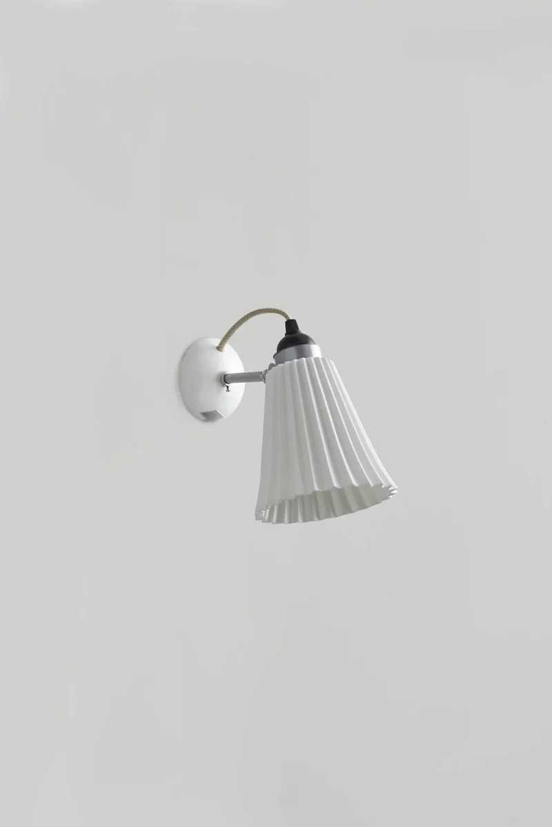 Hector Pleat Medium Wall Light