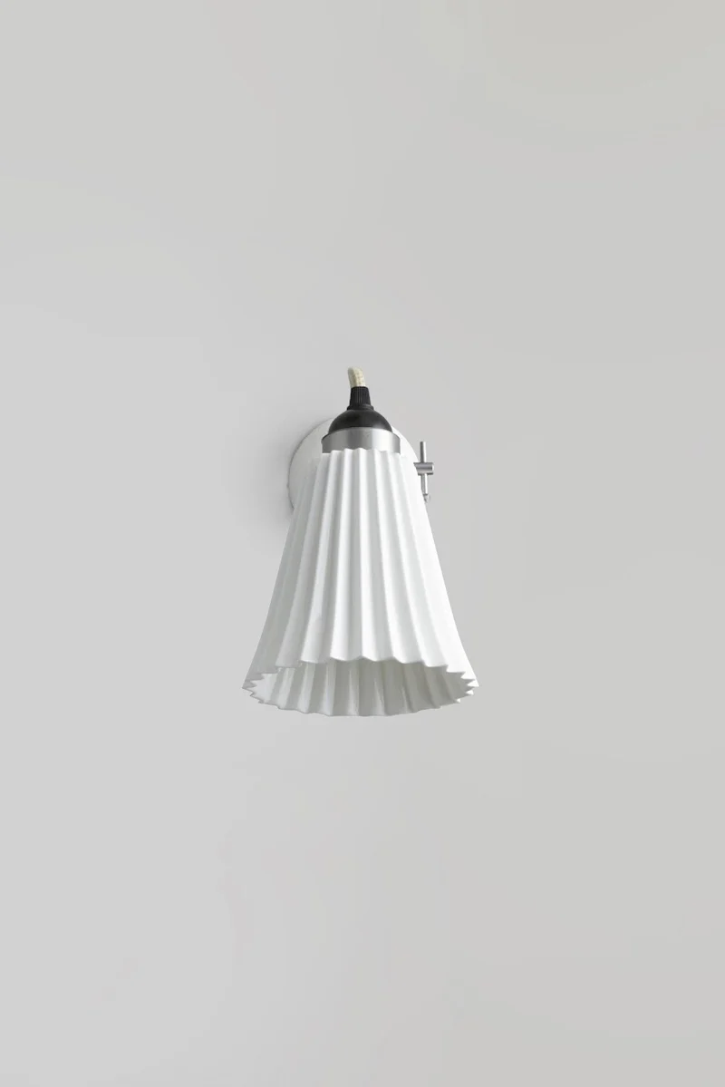 Hector Pleat Medium Wall Light