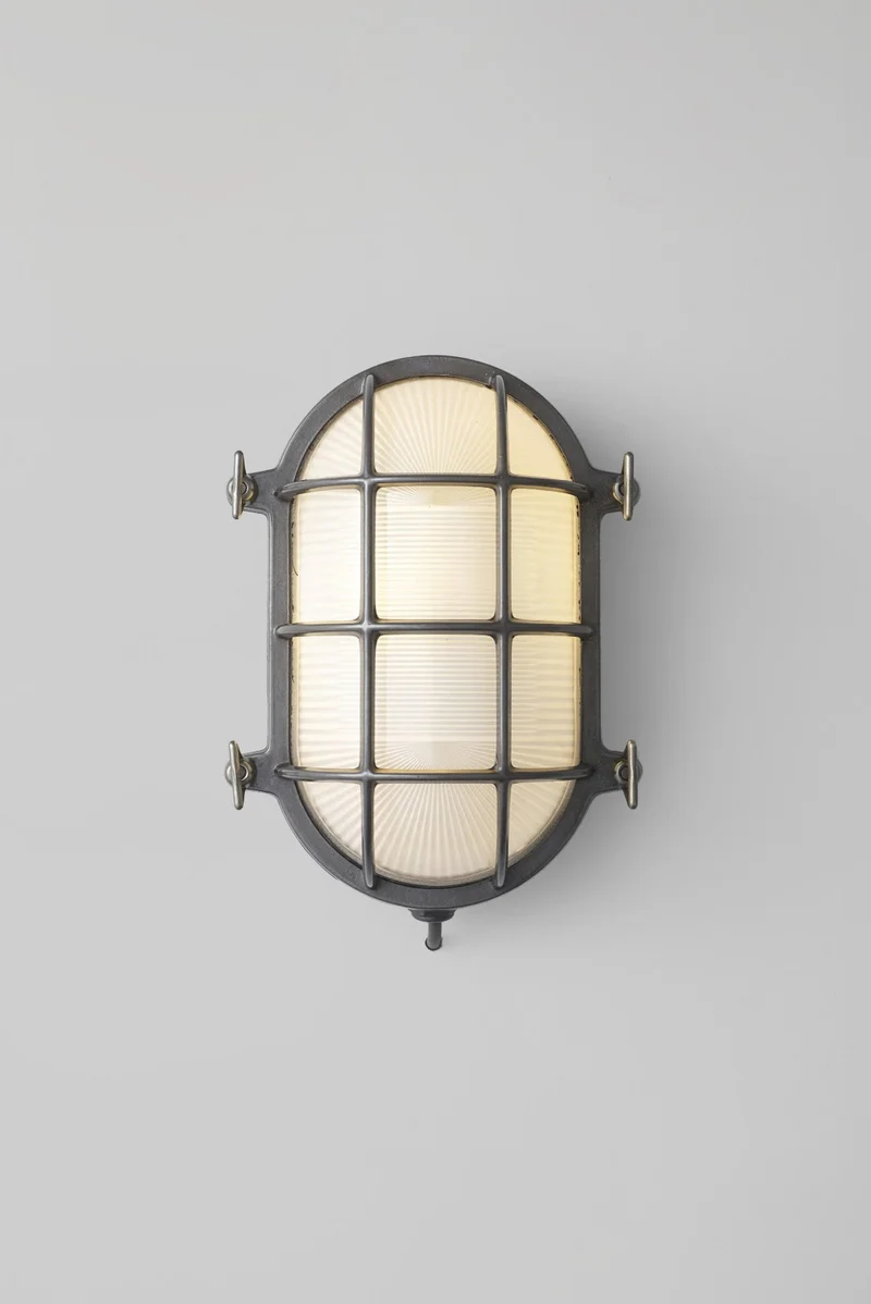 Oval Brass Bulkhead 7034