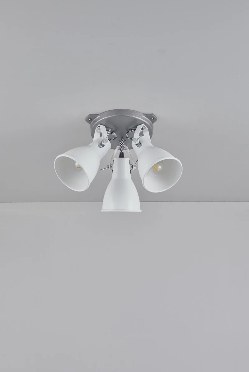 Stirrup Triple Ceiling Light