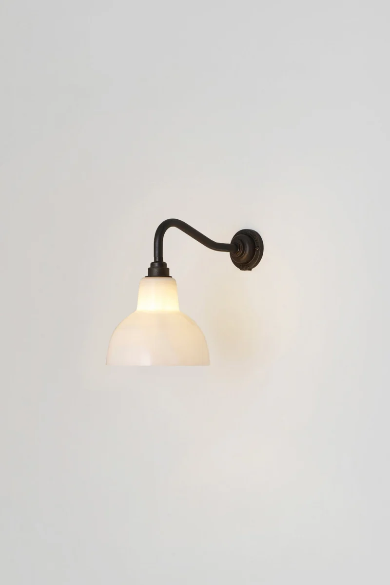 Glass York Wall Light Size 1