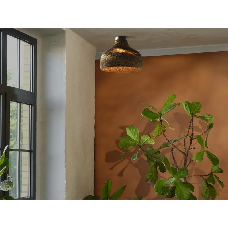 OSRAM DECOR Deckenleuchte Decor Cardboard Hat braun, E27