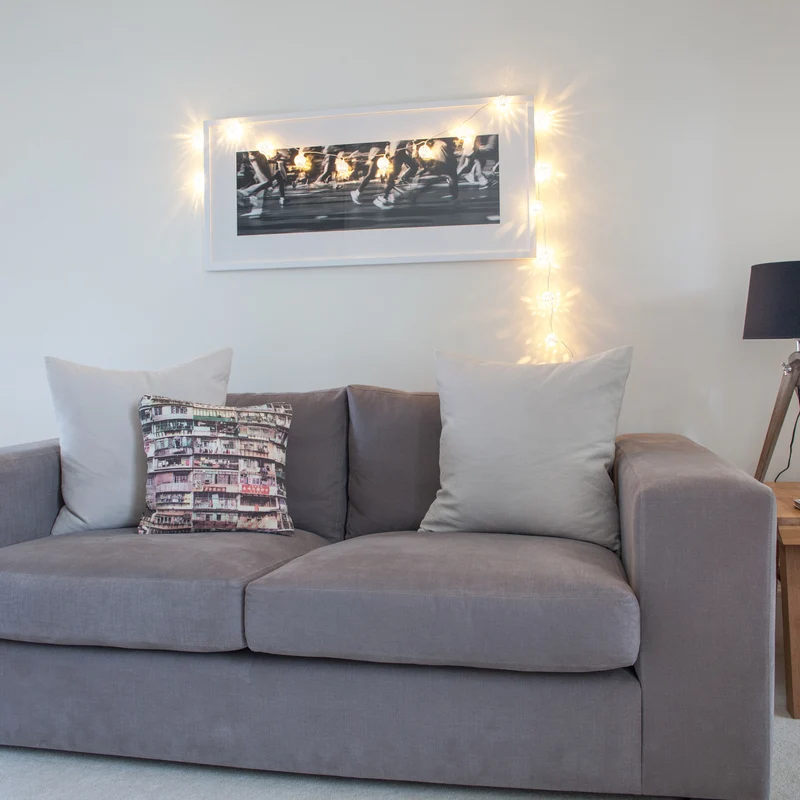16er LED Lichterkette Marokkanische Kugeln silber 24V