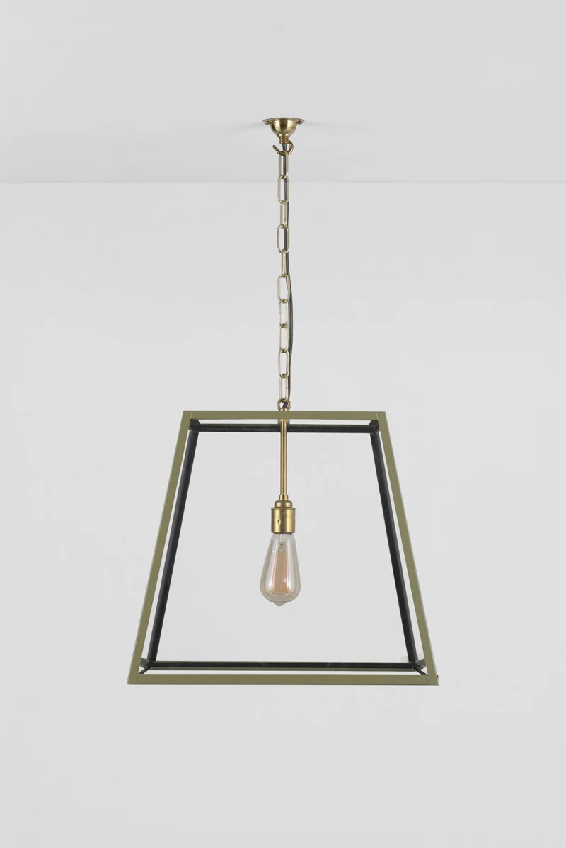 Quad Large Pendant, Green