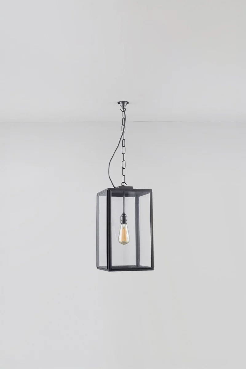 Square Pendant, Closed Top