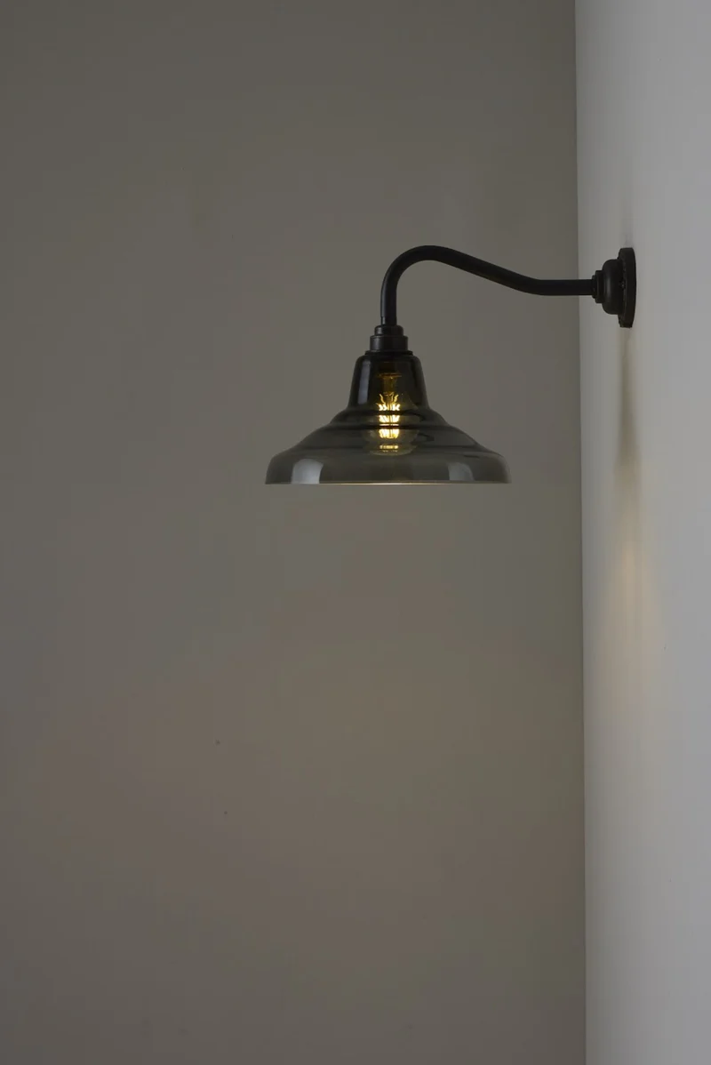 Glass School Wall Light Size 1