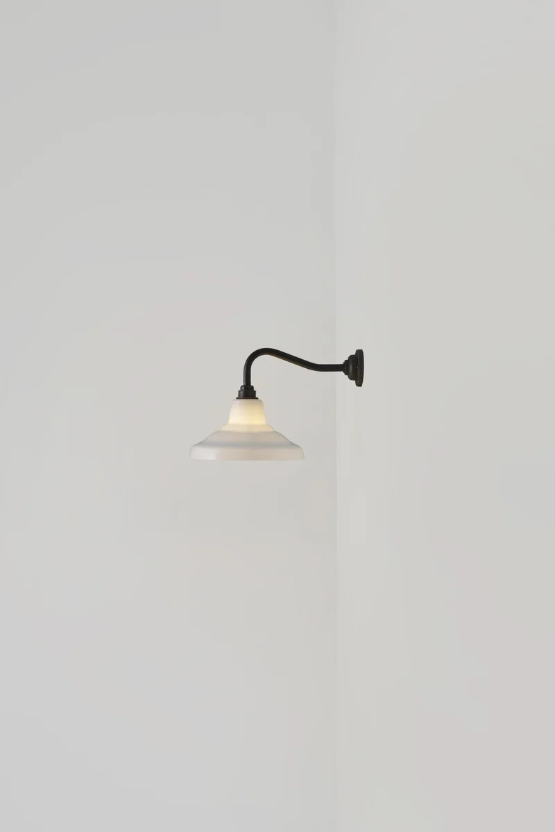 Glass School Wall Light Size 1