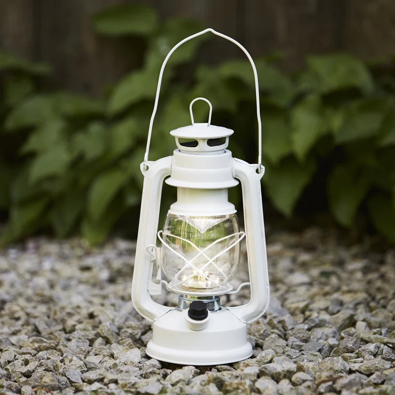 LED Sturmlaterne weiß