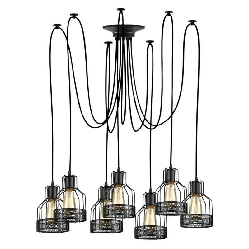 Spinnenlampe Pendelleuchte flammig Fur Schlafzimmer~1886