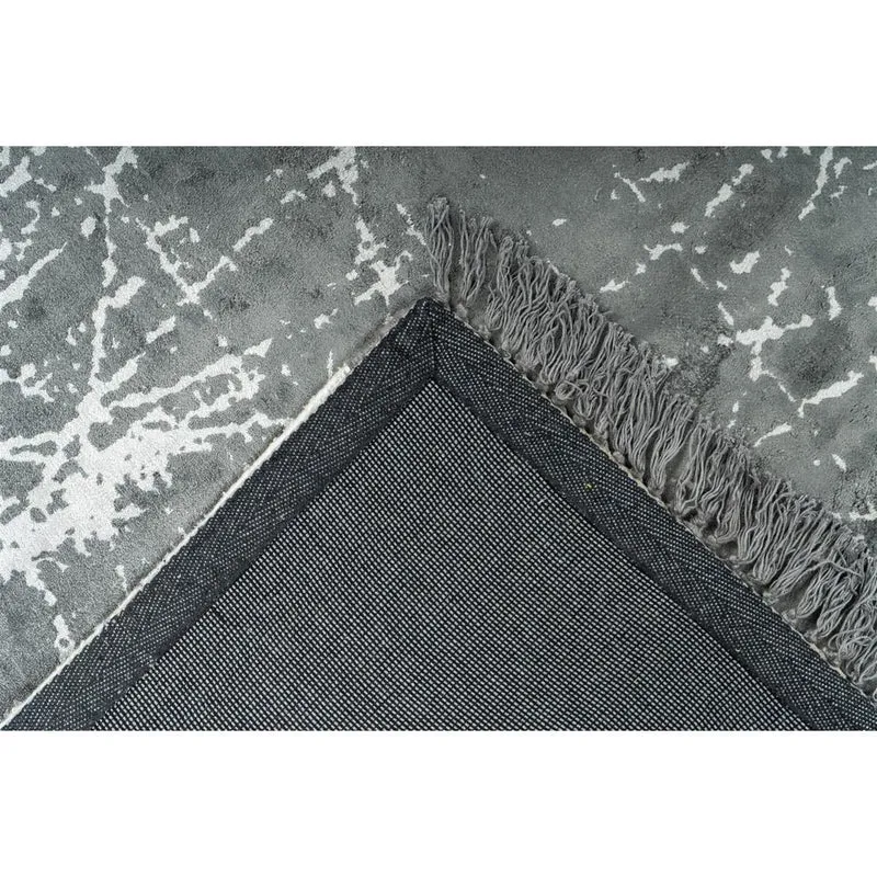 Teppich – Vintage Design, Flachflor Struktur, Hochwertige Viskose, 150 cm - Dolce Vita 225 | Kayoom