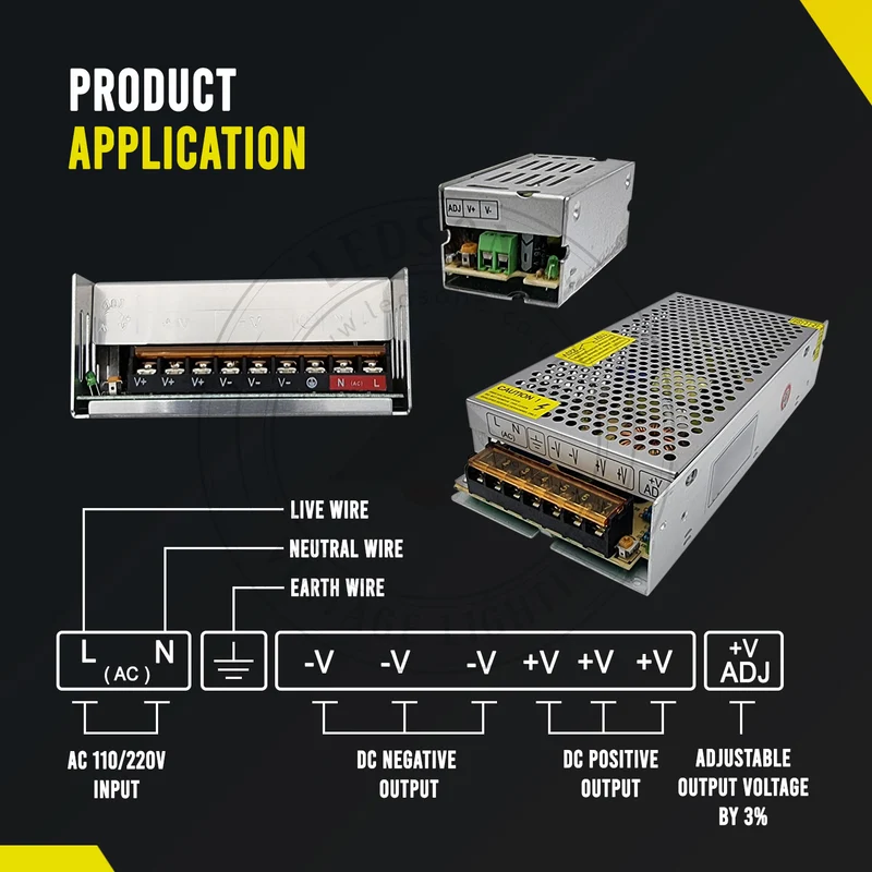 DC 5V 6A LED Transformator (IP20) für LED-Lichtbänder~1859