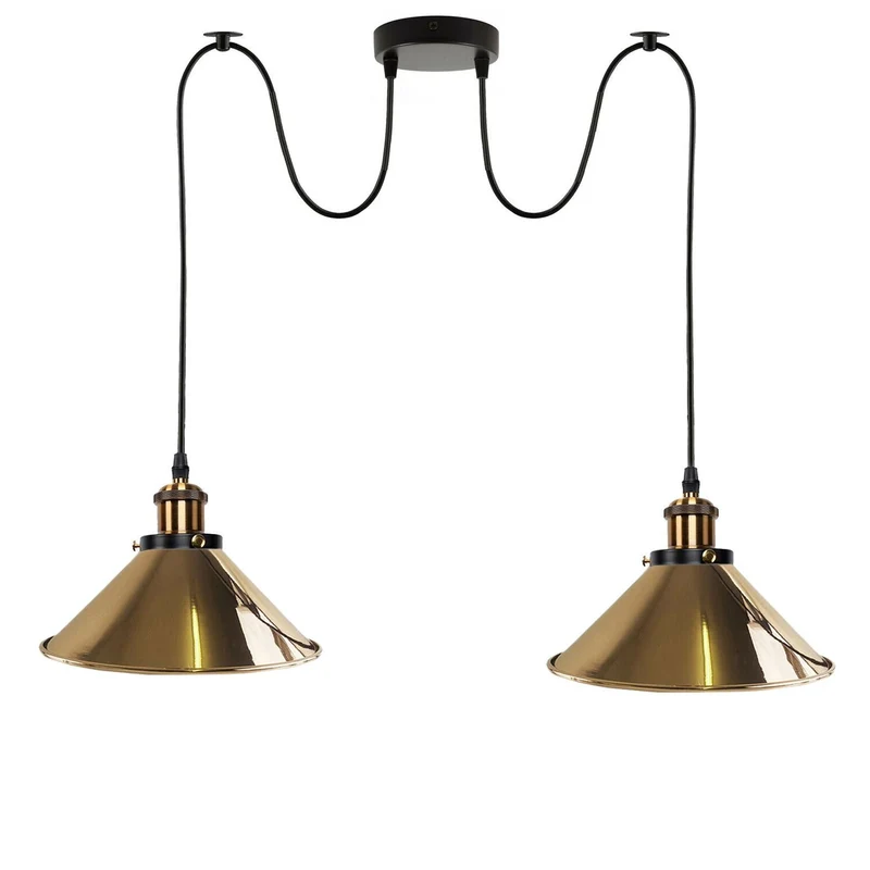Spider Pendelleuchte Industrielle Multiarm Deckenlampe| Ø 22CM ~1801