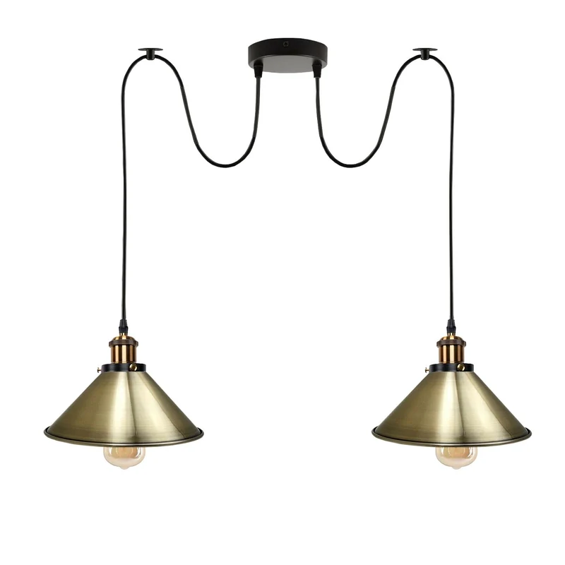 Spider Pendelleuchte Industrielle Multiarm Deckenlampe| Ø 22CM ~1801