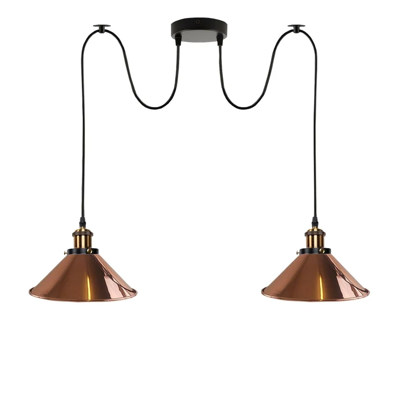 Spider Pendelleuchte Industrielle Multiarm Deckenlampe| Ø 22CM ~1801