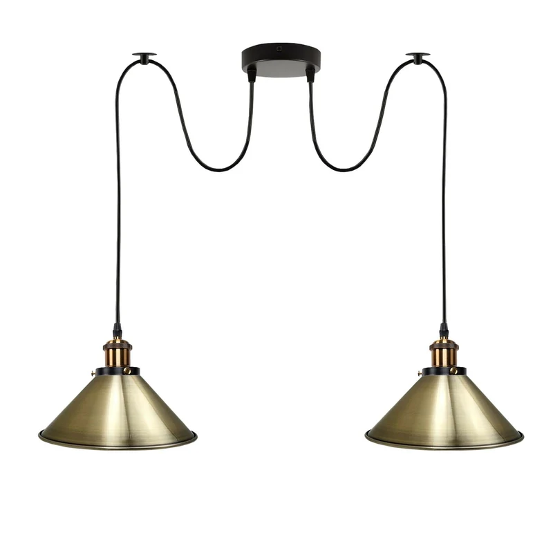 Spider Pendelleuchte Industrielle Multiarm Deckenlampe| Ø 22CM ~1801