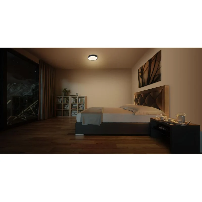 OSRAM ORBIS Slim Moia Deckenleuchte, schwarz, 20W, 2200lm