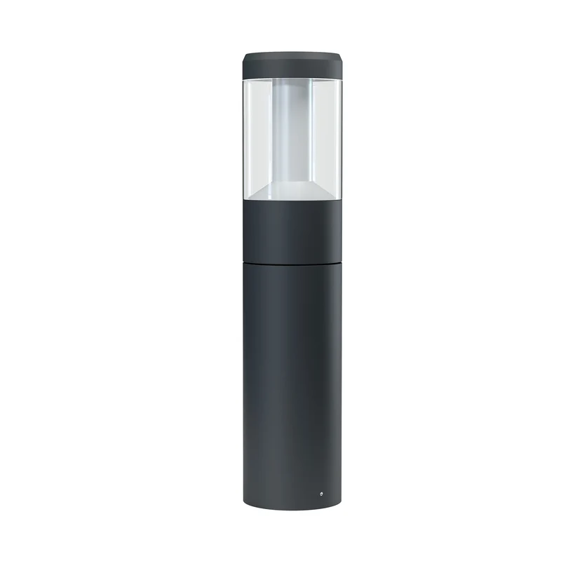 OSRAM ENDURA Style moderne LED-Outdoor-Laterne 50cm, Pollerleuchte mit blendarmem Licht in Dunkelgrau aus Aluminium, IP54-Schutz, für Wegbeleuchtung