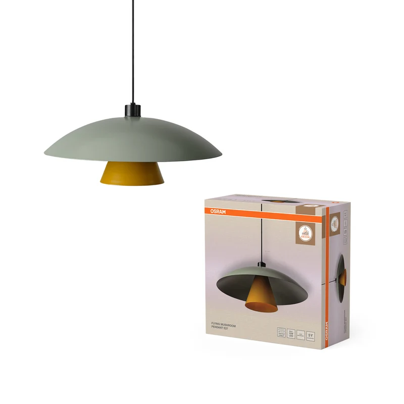 OSRAM DECOR Flying Mushroom Pendelleuchte E27 Grün