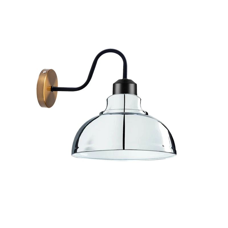 Schaltbare Wandleuchte Metall Industriestil E27 60W 110-240V, modernes Retro-Design~1601