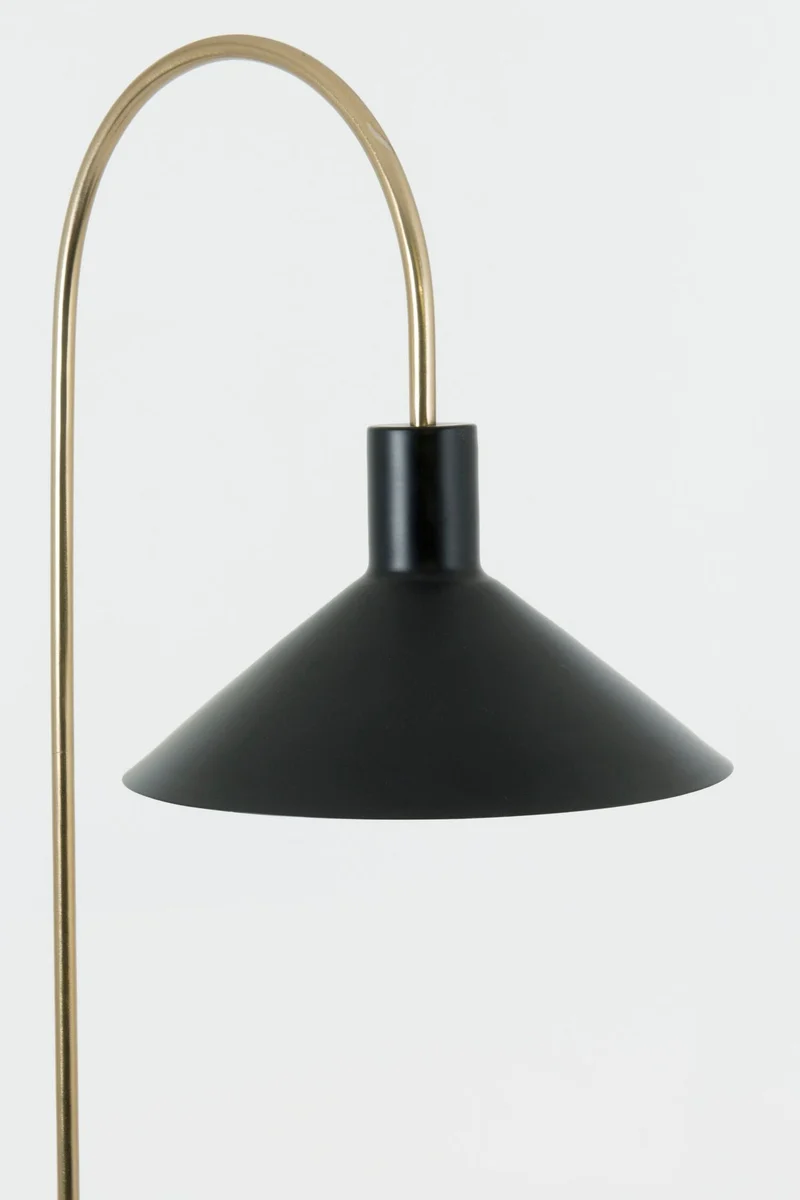 Stehlampe Oktavia Marmor Marmorfuß mit Schirm