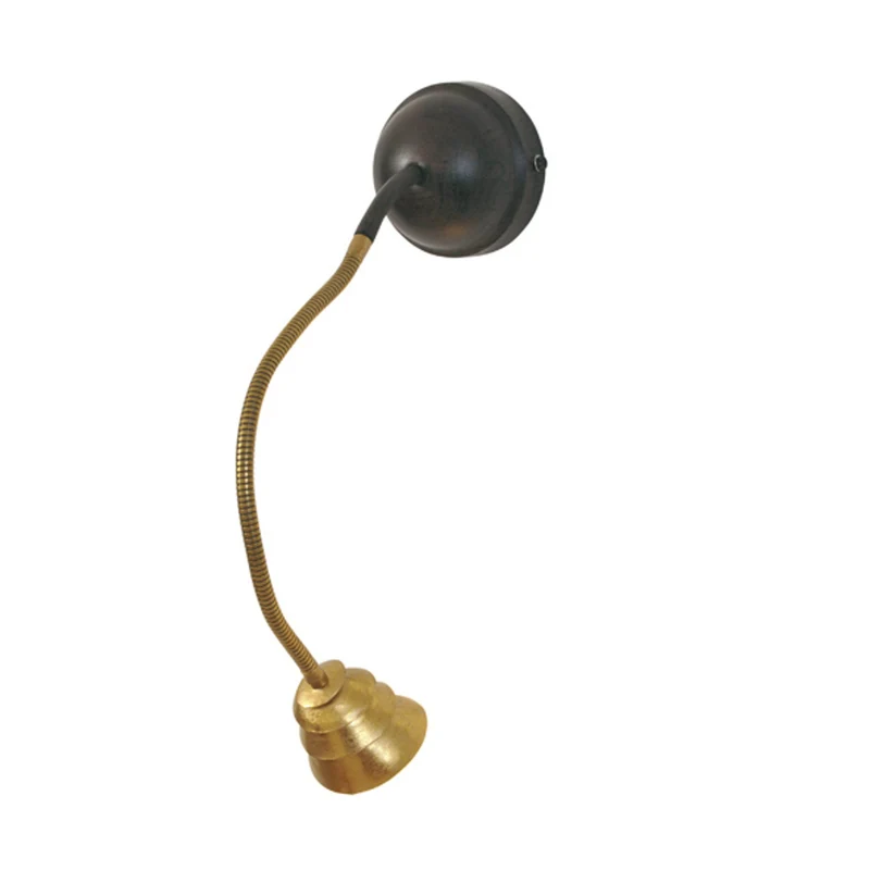Wandleuchte Snail Two Halogen Flexarm Rund Ø 10cm