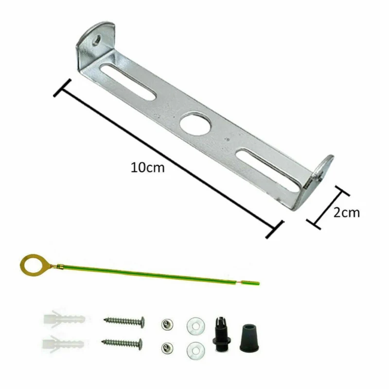Universal Deckenbaldachin 100mm Halterung mit Zubehör ~1289