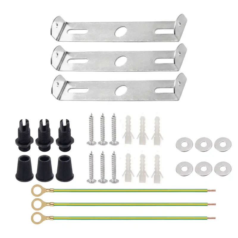 Montagebügel für Deckenleuchten 105 mm – Komplettset ~1288