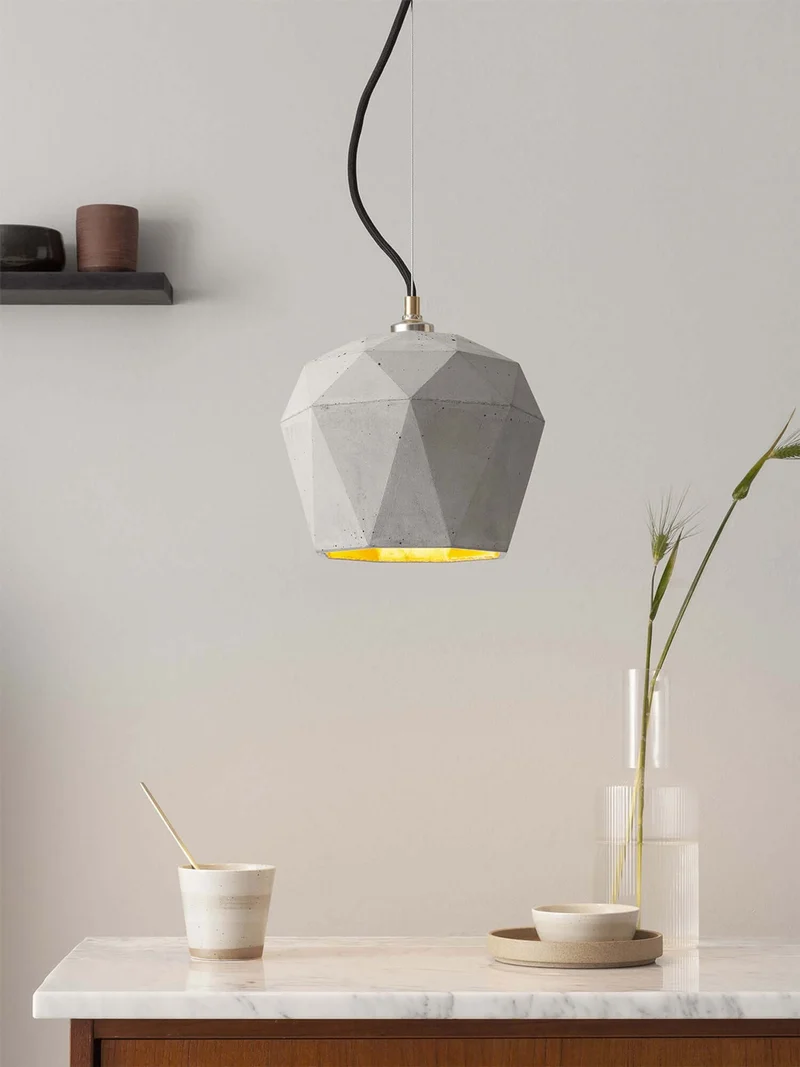 Gantlights T3 Hängelampe aus Beton